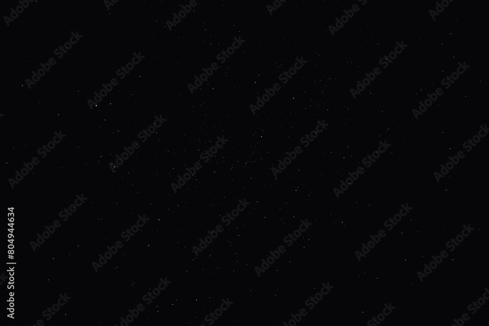 Night sky. Stars and galaxies in the sky at dusk.