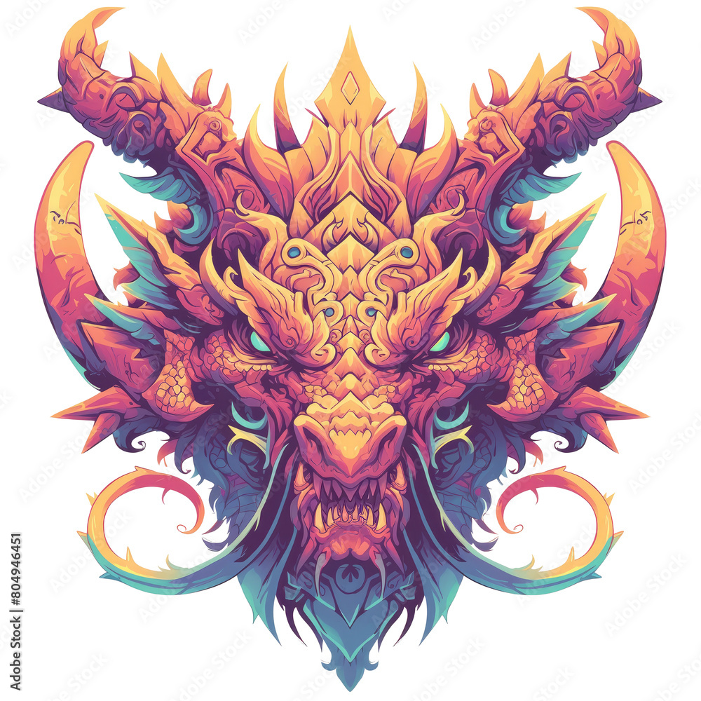 head dragon sun and flames head dragon sun and flames