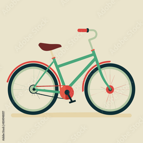 A man riding bike line pop art potrait logo colorful design with dark background. Isolated black background for t-shirt, poster, clothing, merch, apparel, badge