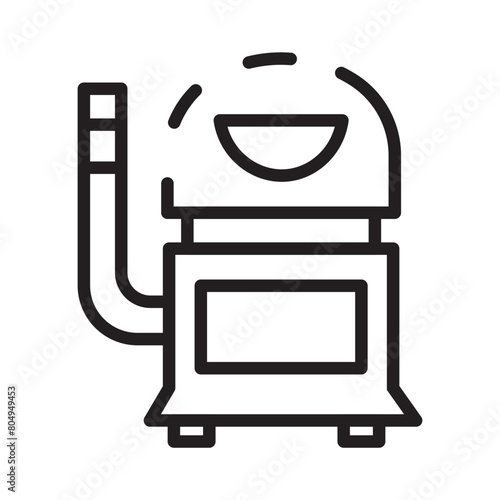 Medical Tool Hugger Line Icon