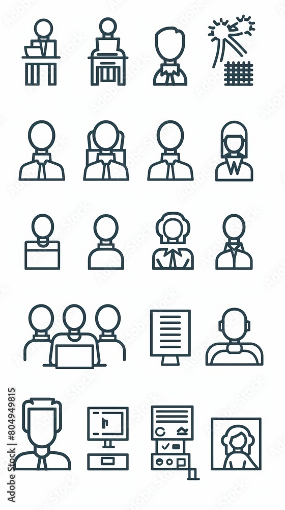 Business icon set Business icon set