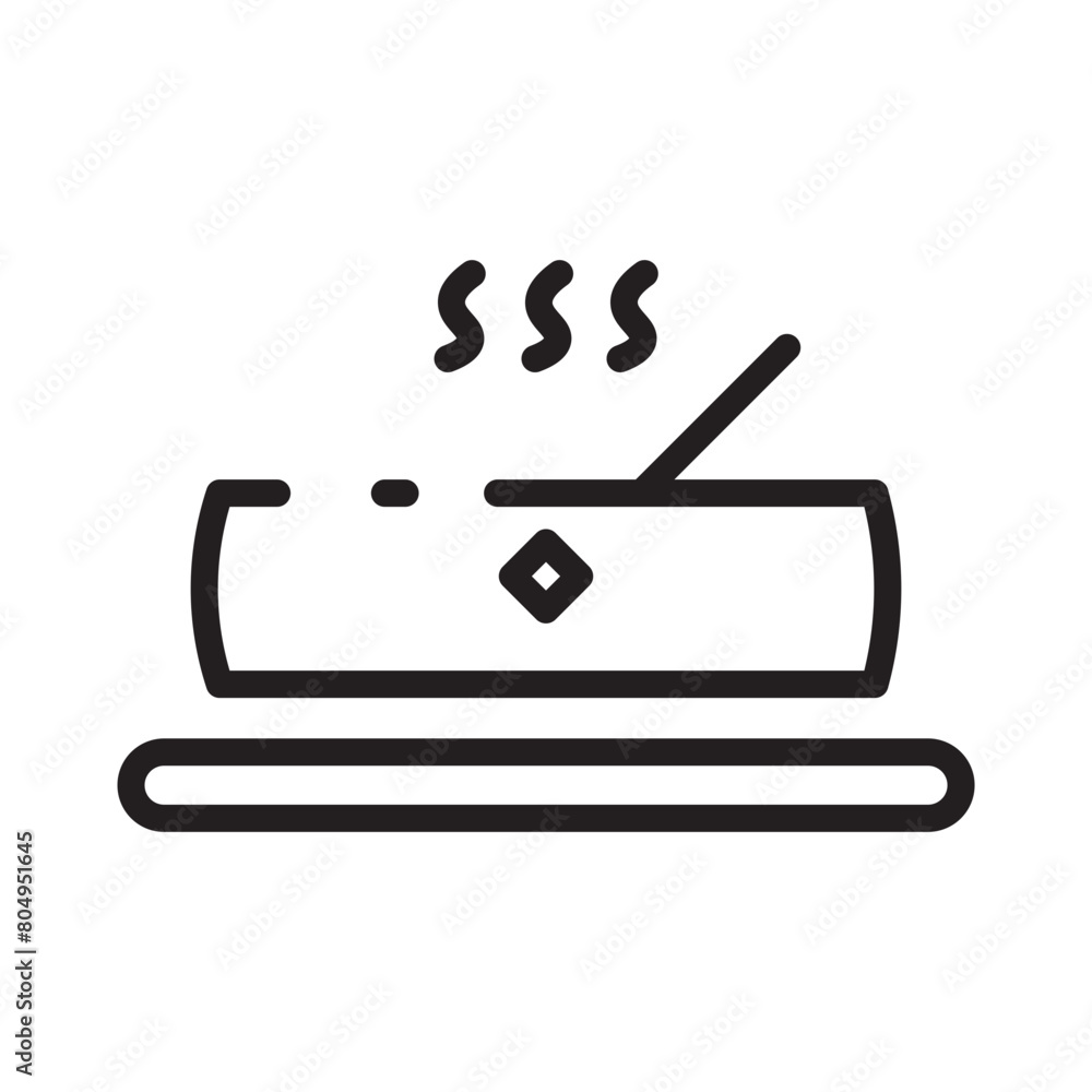 Cooking Food Pot Line Icon Cooking Food Pot Line Icon