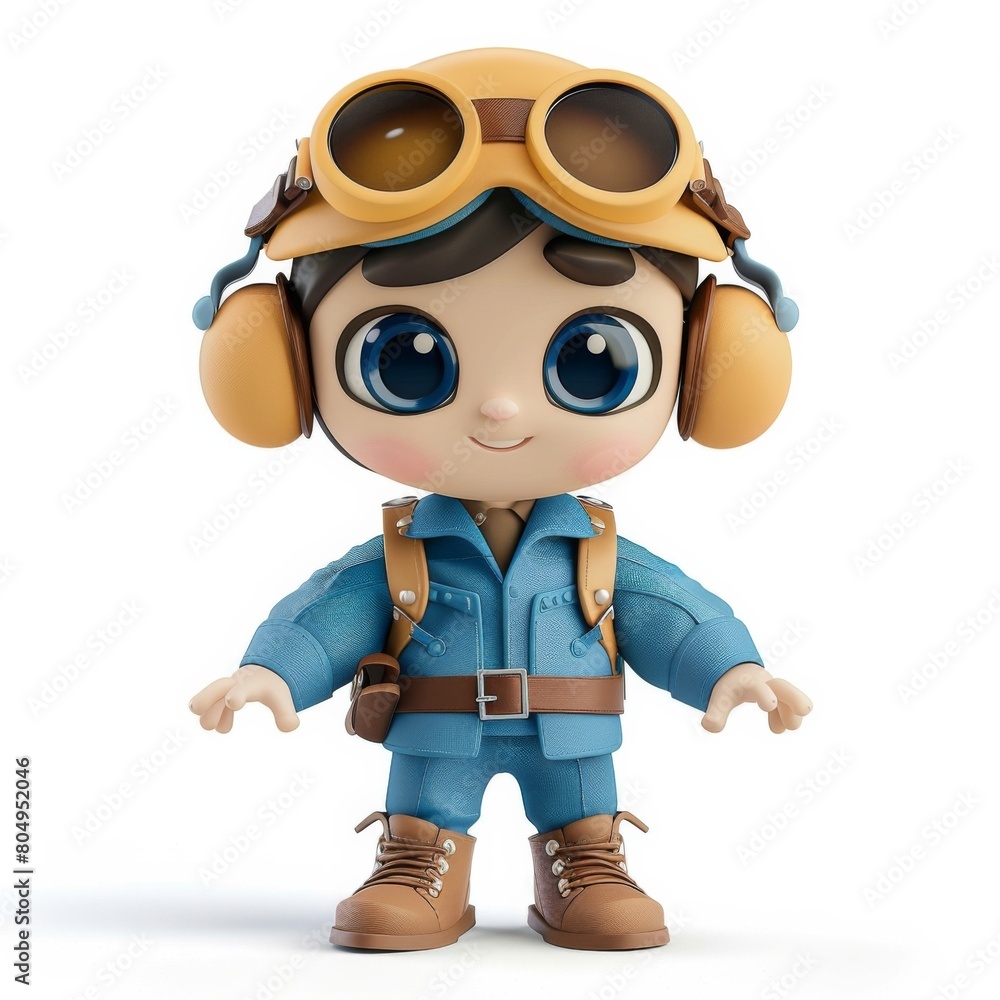 A little boy in a blue shirt enjoys music through headphones A little boy in a blue shirt enjoys music through headphones