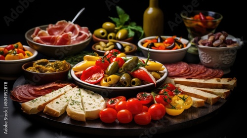 Wallpaper Mural Delicious Mediterranean appetizer platter Torontodigital.ca