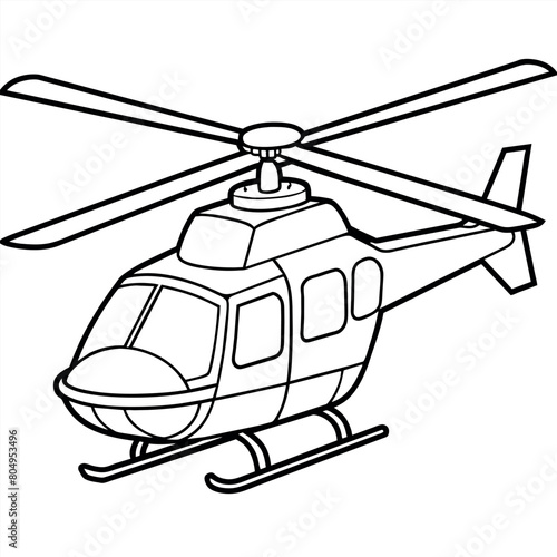 helicopter, colouring, illustration, vector, transportation, child, outline, cartoon, transport, design, vehicle, aircraft, drawing, sky, travel, art, fly, page, isolated, propeller, white, air, book,