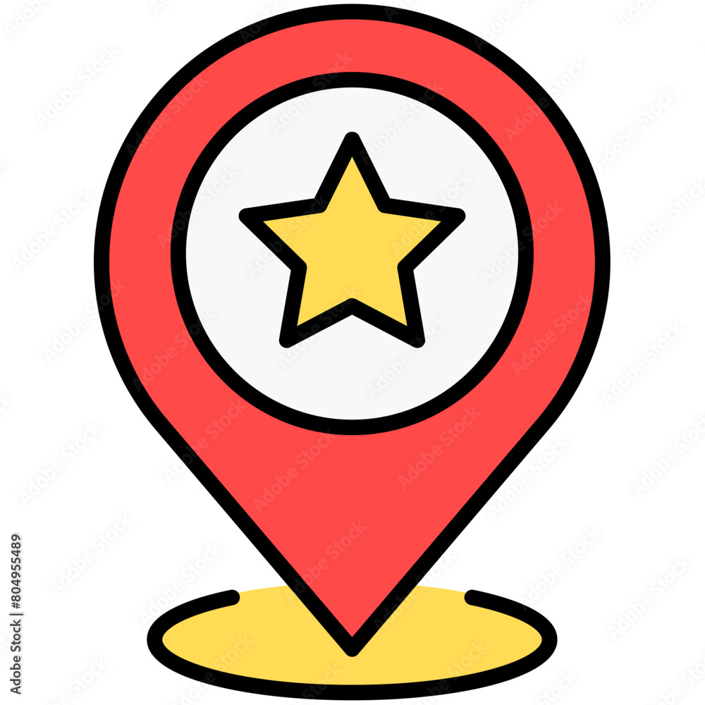 Location And Navigation Colored Icon Pack Location And Navigation Colored Icon Pack