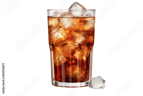 Indulge in the smooth richness of cold brew coffee  perfectly chilled with ice for a satisfying sip.