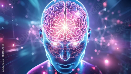 Increase your brains natural superpowers with neurotrophic factor enhancement techniques. Discover a new level of mental clarity and sharpness. . photo