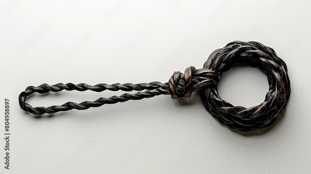 Rope,Whip,Spear on a white background.