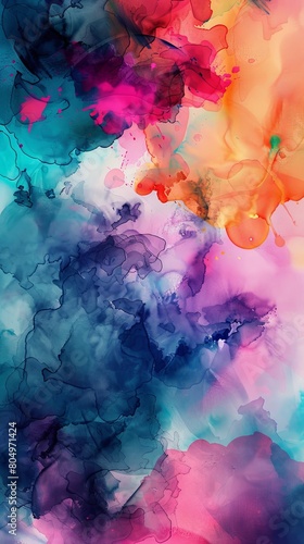 Bring depth to your brand with a tilted-angle view of vibrant educational insights  blending watercolor textures with whimsical animation for a unique visual appeal that captivates