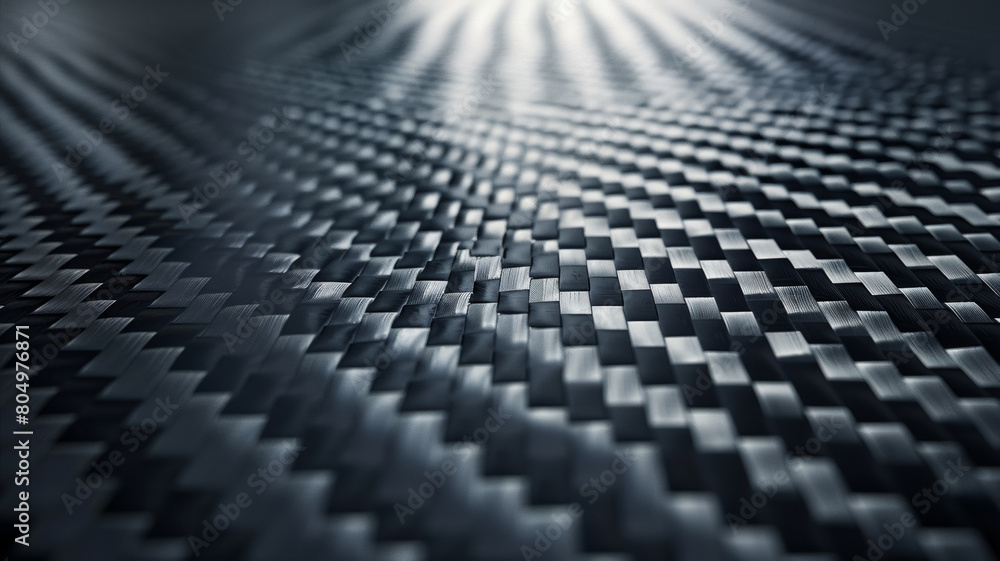 Closeup of Carbon Fiber with Light Accents Closeup of Carbon Fiber with Light Accents