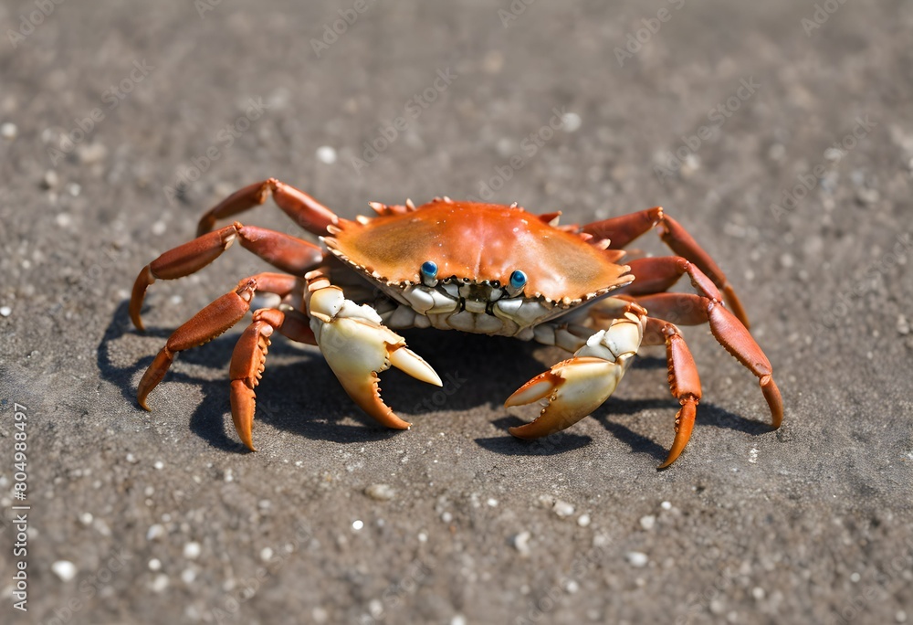 crab on the sand crab on the sand