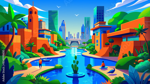Seek out the hidden oases of your city, where pockets of calm and tranquility offer respite from the chaos of urban life