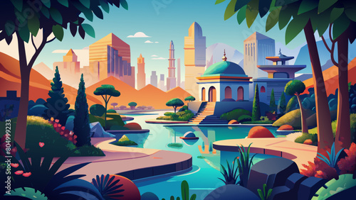 Seek out the hidden oases of your city, where pockets of calm and tranquility offer respite from the chaos of urban life