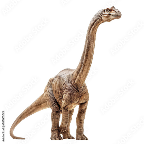 A large dinosaur standing on a white background © terra.incognita