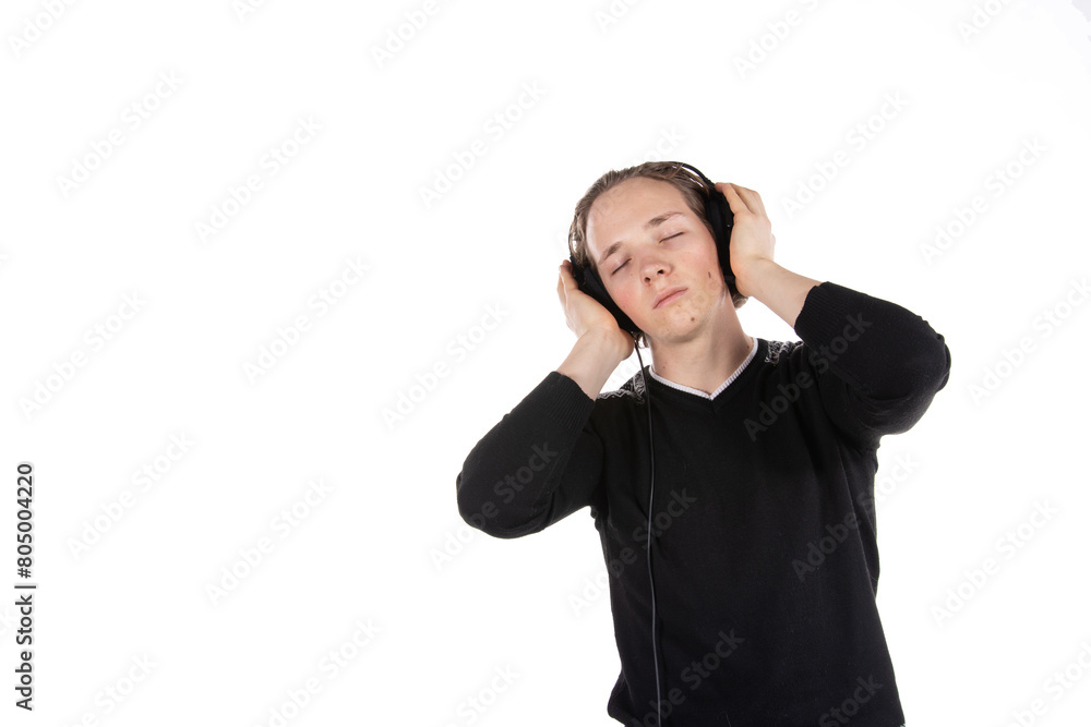Attractive young guy and studying. Happy student. Attractive young guy and studying. Happy student.