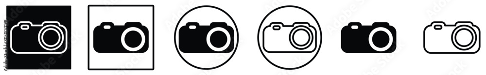 Camera icon set. photo camera icon. camera photography icon.Photo camera in flat style. vector illustration. Camera icon set. photo camera icon. camera photography icon.Photo camera in flat style. vector illustration.