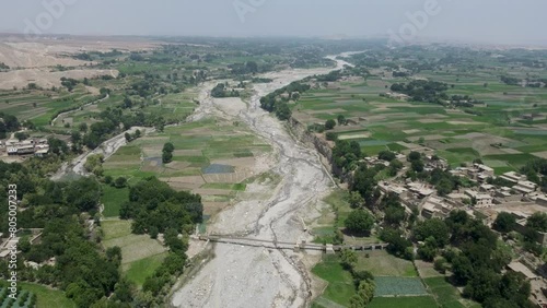 The Beauty of Khogyani District's Seasonal Stream photo