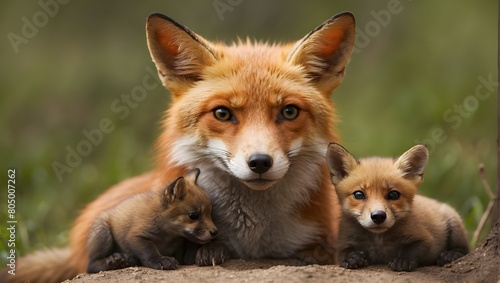 red fox vulpes © Raza Studio 