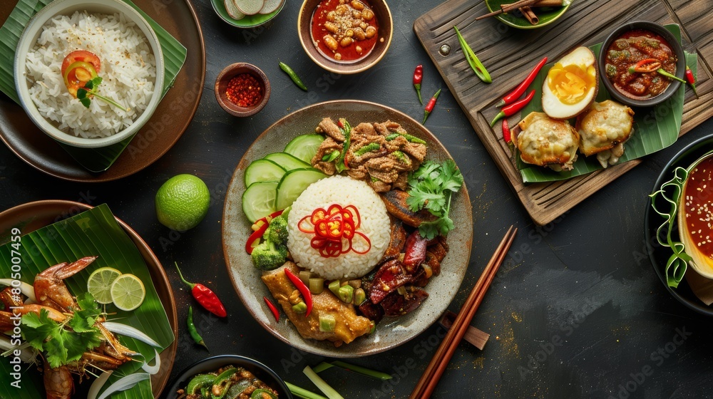 Reimagine a classic Malay dish with a modern twist, incorporating new ingredients or cooking techniques
