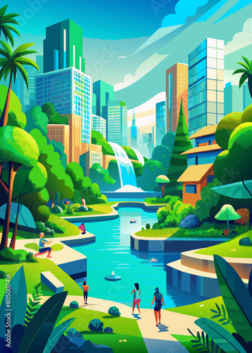 Seek out the hidden oases of your city, where pockets of calm and tranquility offer respite from the chaos of urban life