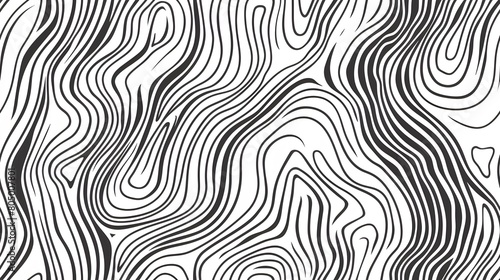 solid black lines on white background  seamless pattern  pattern for print