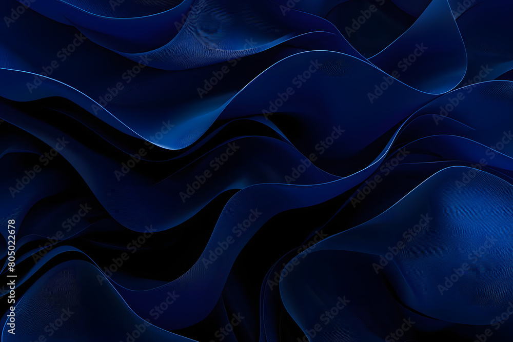 Obraz premium black to dark blue background