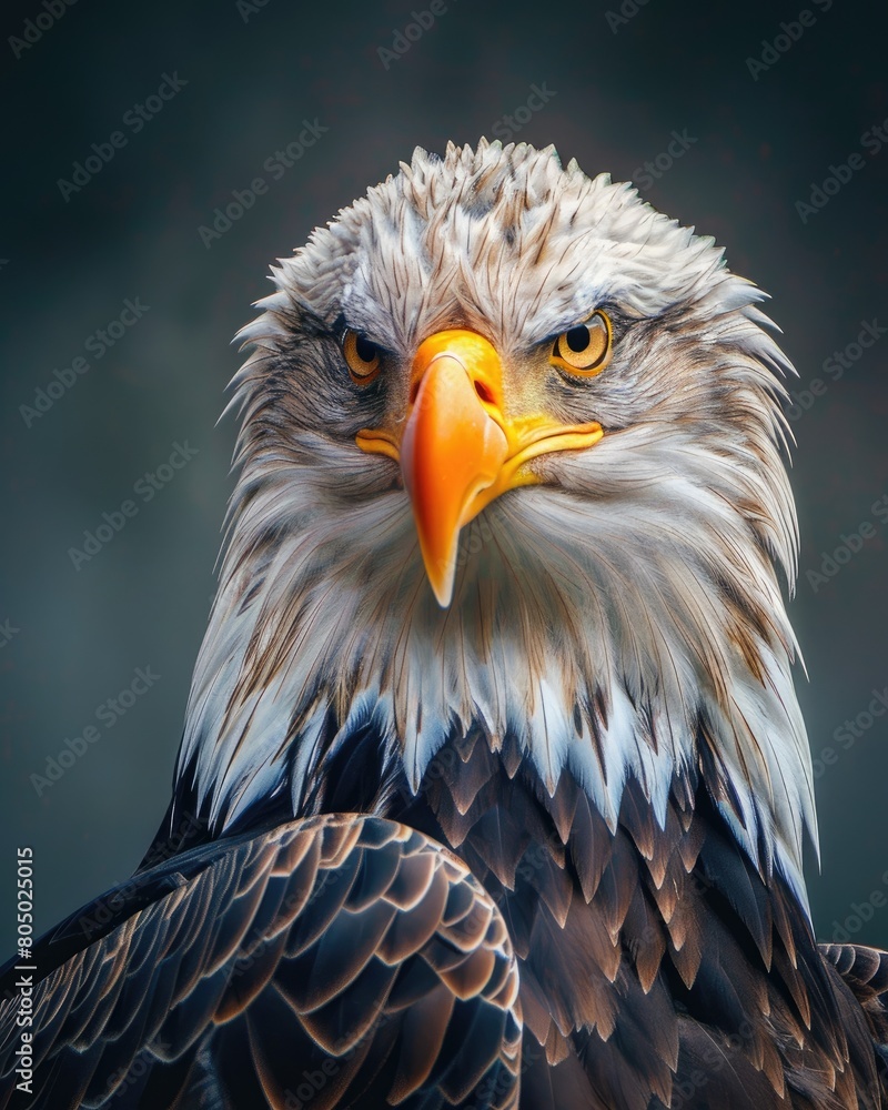 Fototapeta premium Portrait of a Bald Eagle