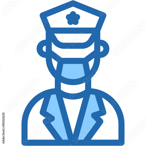 guard, Police man, military, police, occupation Icon