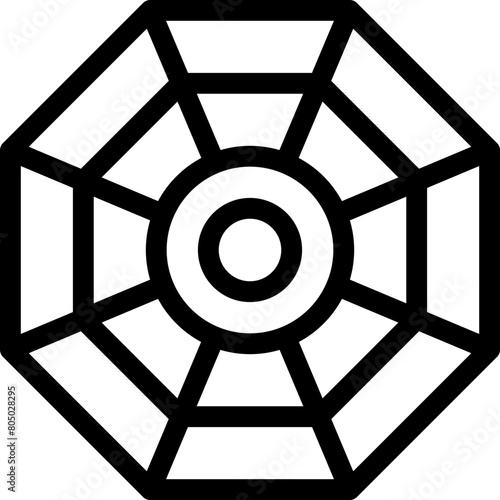 Feng, shui, yang, yin, chinese Icon