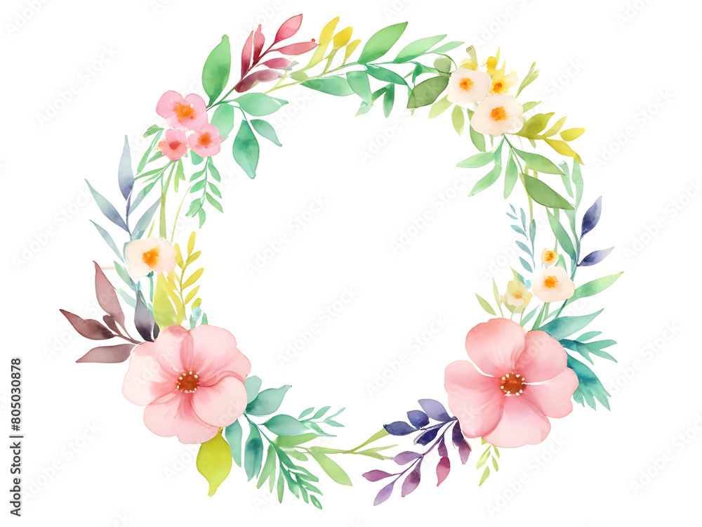 Beautiful colorful photo frame of tropical flowers and leaves on a white background. Beautiful colorful photo frame of tropical flowers and leaves on a white background.