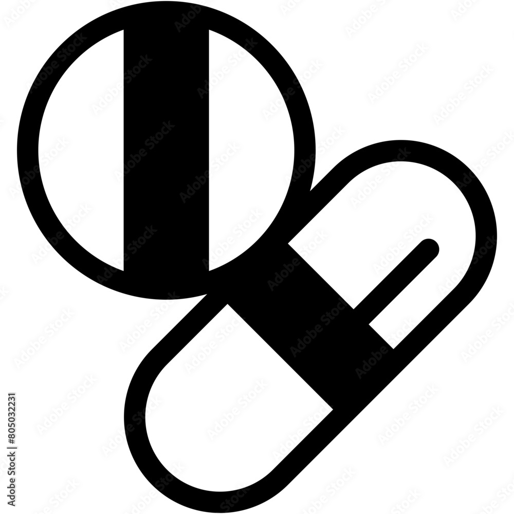tablet, pills, medicine, pharmacy, drugs, capsules Icon tablet, pills, medicine, pharmacy, drugs, capsules Icon