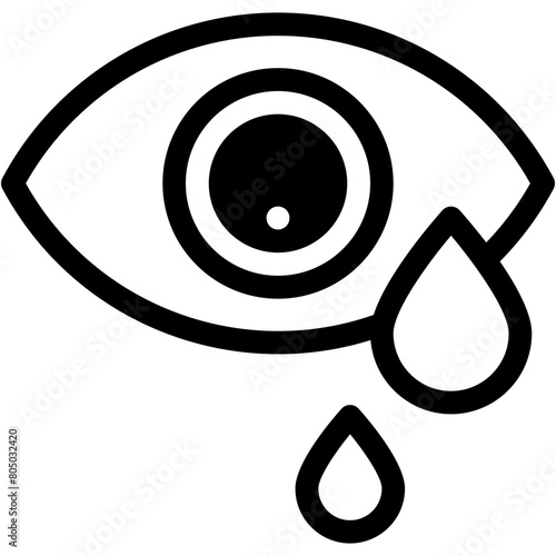 eye, eye infection, virus transmission, allergy, conjuctiivities Icon