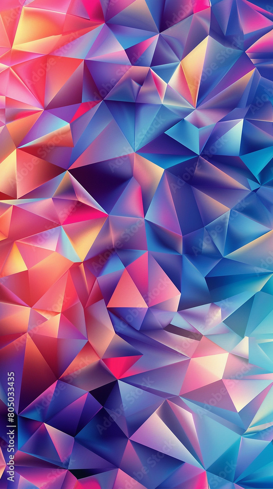 Seamless vivid with subtle effects in a geometric backdrop Seamless vivid with subtle effects in a geometric backdrop