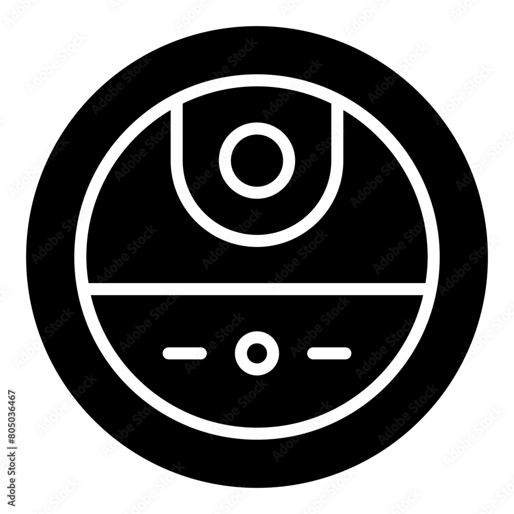 Vacuum glyph icon Vacuum glyph icon