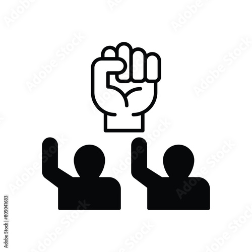 Rebellion vector icon