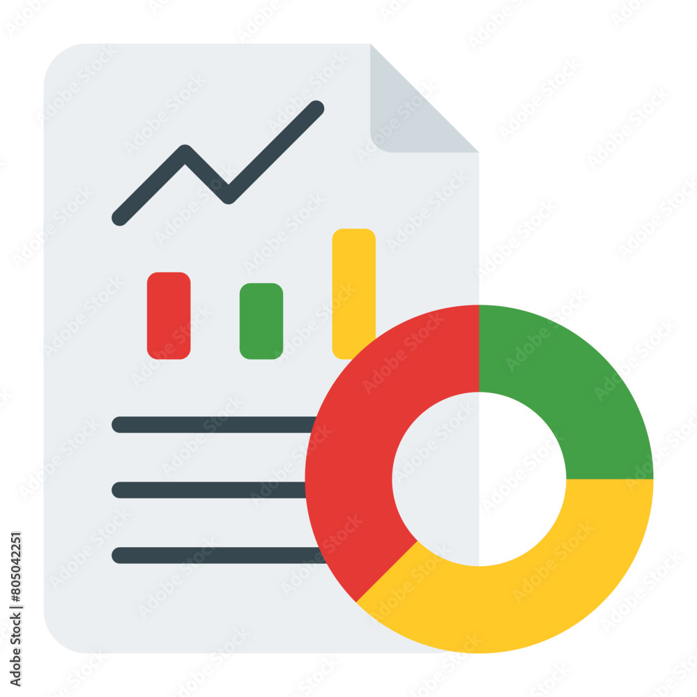 Data Visualization flat icon Data Visualization flat icon