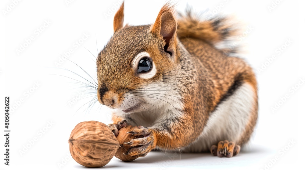 A squirrel is eating a nut A squirrel is eating a nut