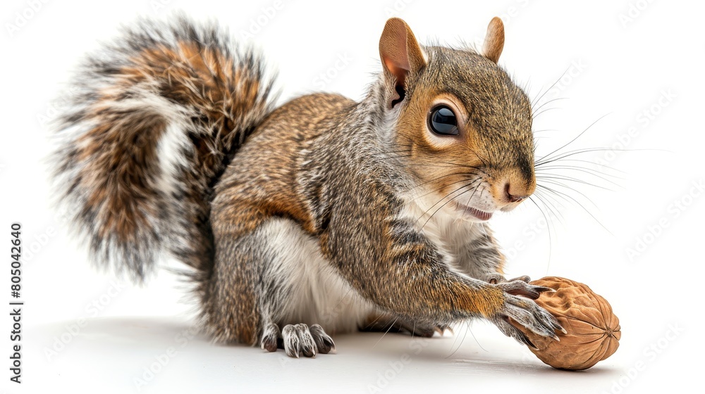 A squirrel is eating a nut A squirrel is eating a nut