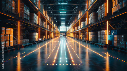 Digital and data enabled Distribution Center to manage modern Logistics