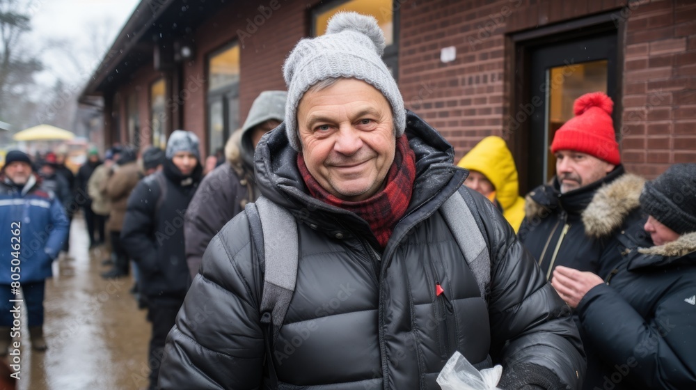 a photo of a man in the street a photo of a man in the street