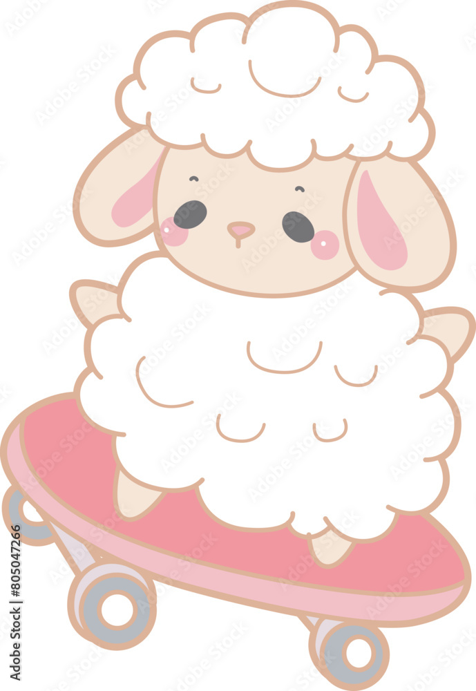 Cute sheep hand drawn emotes icon. Baby sheep illustration activites. Funny sheep clip art elements.
Cute sheep hand drawn emotes icon. Baby sheep illustration activites. Funny sheep clip art elements.