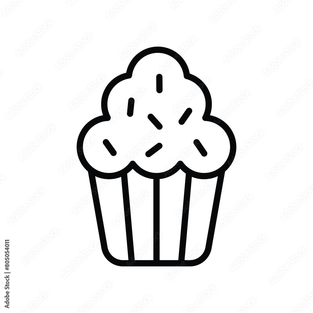 cupcake icon vector design template cupcake icon vector design template
