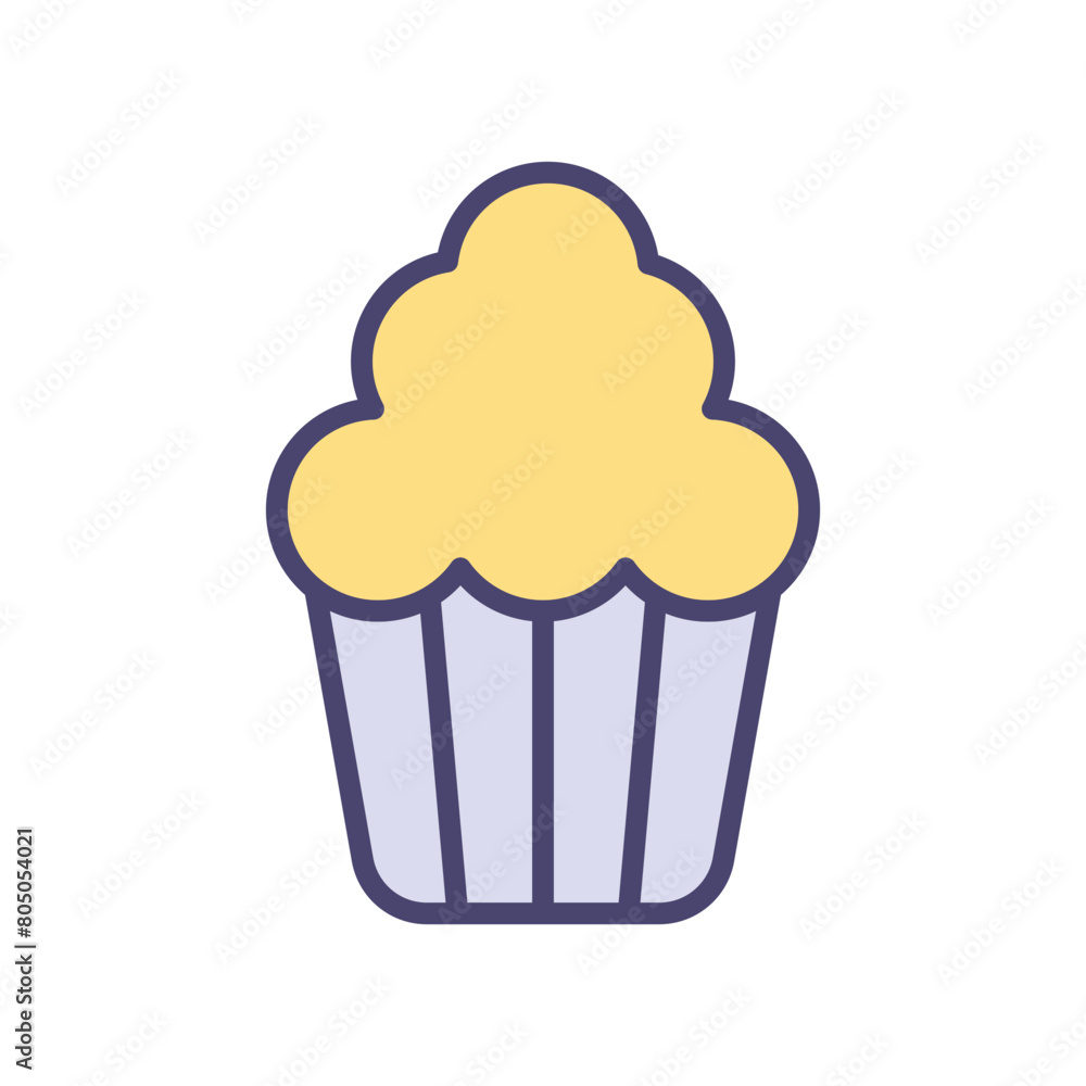 cupcake icon vector design template cupcake icon vector design template