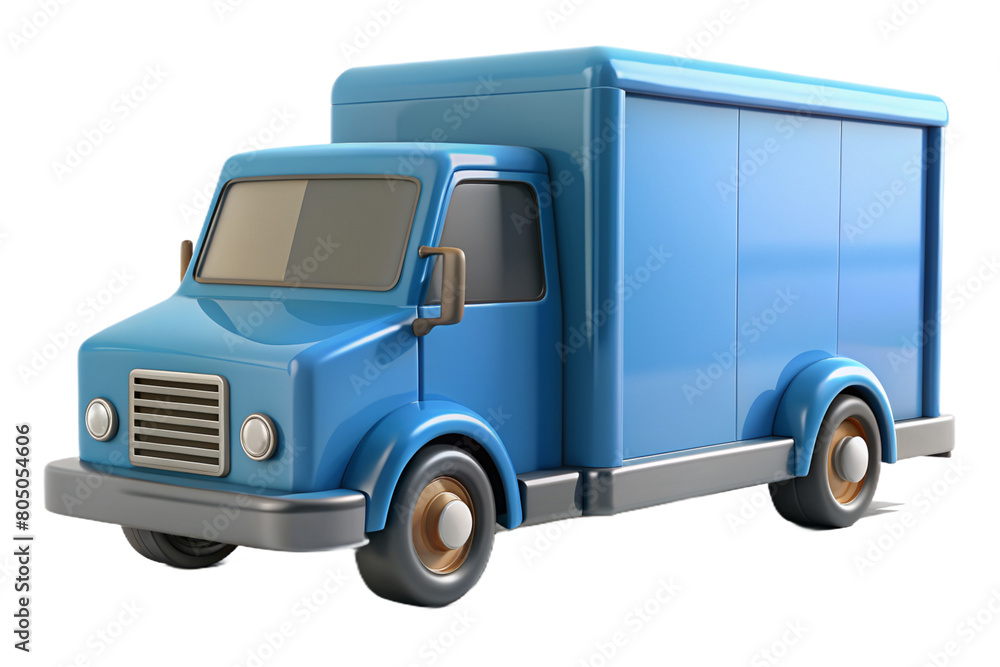 Truck 3D Icon
