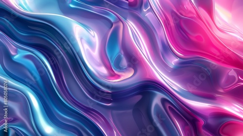 Fresh and beautiful colors abstract background hyper realistic 