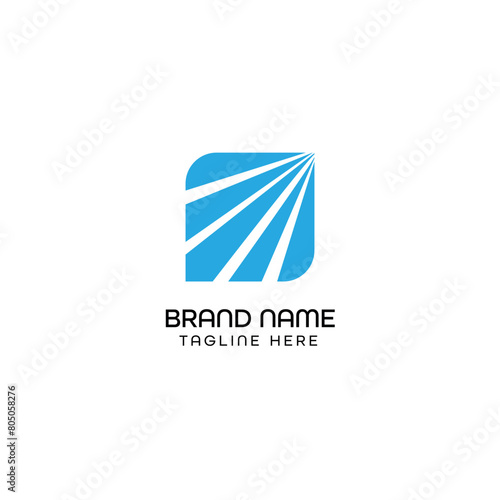 modern swoosh logo