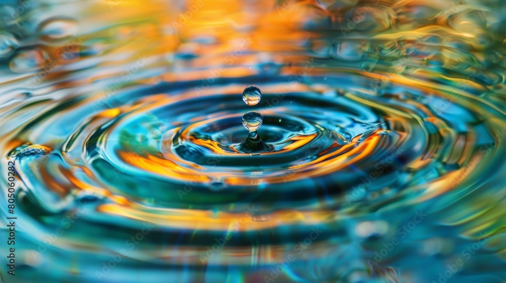 With each passing moment, oil colored circles in water morph and shift, their graceful movements a reflection of the fluidity of existence. With each passing moment, oil colored circles in water morph and shift, their graceful movements a reflection of the fluidity of existence.