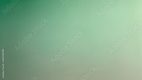 Abstract beige Green and teal gradient dark background grainy noise texture