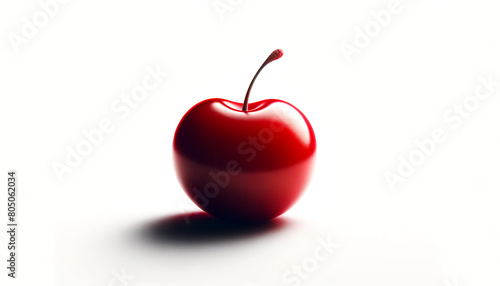 Cherry White Background